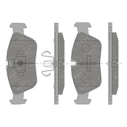 Jogo de pastilhas para travão de disco