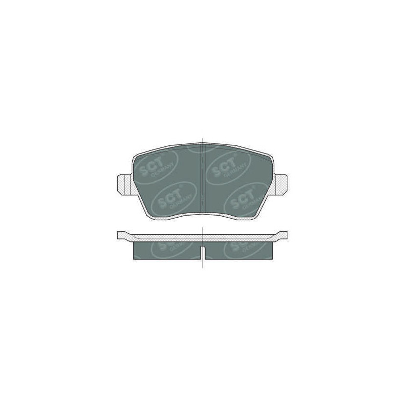 Jogo de pastilhas para travão de disco