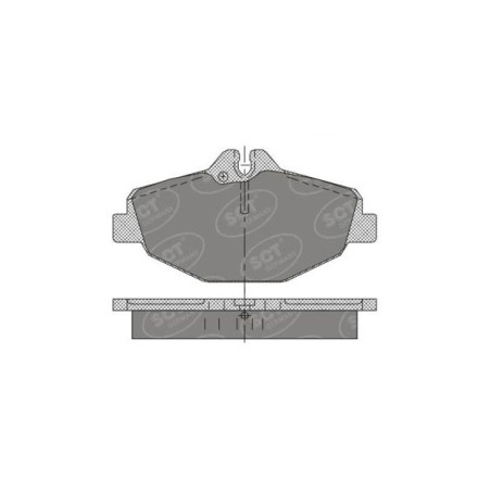 Jogo de pastilhas para travão de disco