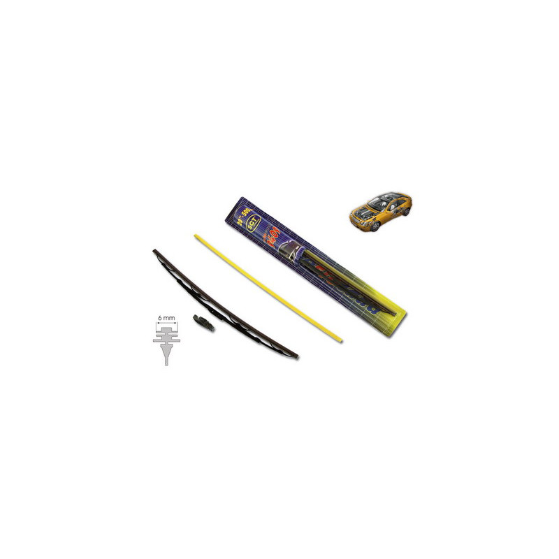 Escova CLASSIC metálica 550mm 22''