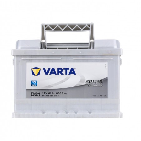 SILVER DYNAMIC 12V 61AH 600AF 242X175X175 15 +D D21