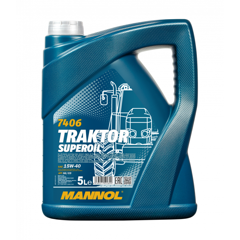 MANNOL 7406 TRAKTOR SUPEROIL 15W40 5L