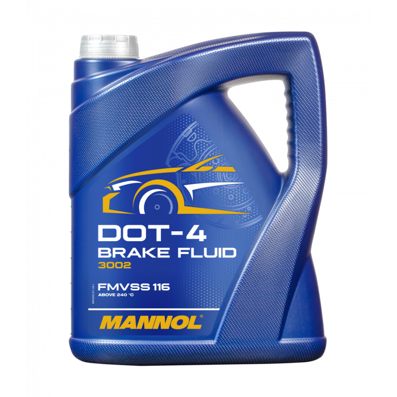 MANNOL 3002 FLUIDO DE TRAVÕES DOT4 5L