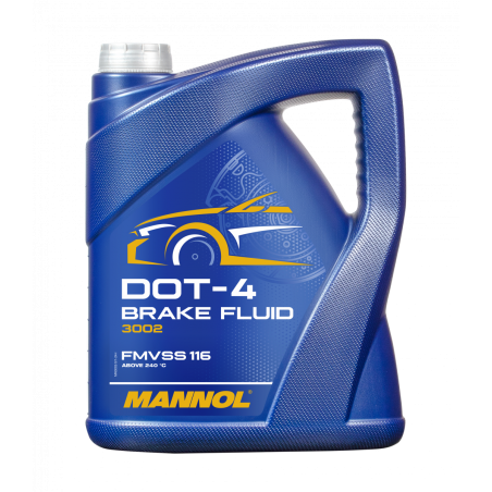 MANNOL 3002 FLUIDO DE TRAVÕES DOT4 5L