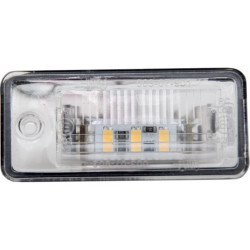AUDI A3/A4/A5/A6/A8/Q7 03-* KIT (DIREITO/ESQUERDO) FAROLIM MATRICULA (LED)