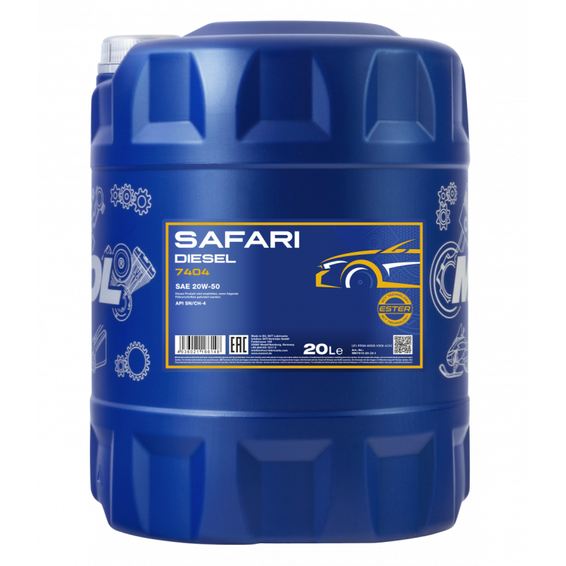 MANNOL 7404 Safari 20W-50 20L