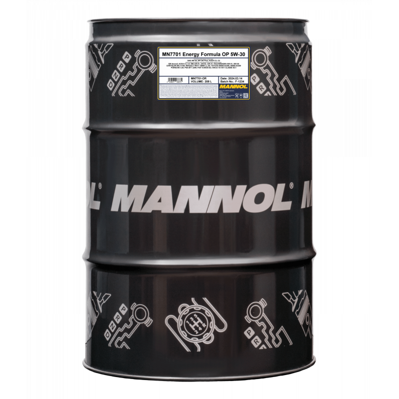 MANNOL 7701 Energy Formula OP 5W30 208L
