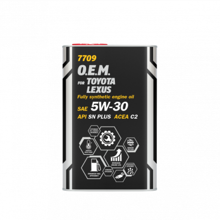 MANNOL 7709 Toyota Lexus 5W30 1L (Emb.Metálica)