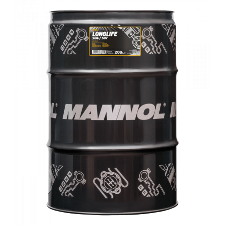 MANNOL 7715 LONGLIFE VW AUDI SKODA 504/507 208L