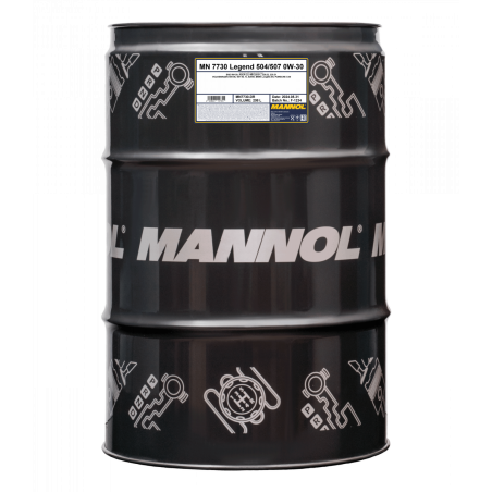 MANNOL 7730 Legend 504/507 0W-30 208L