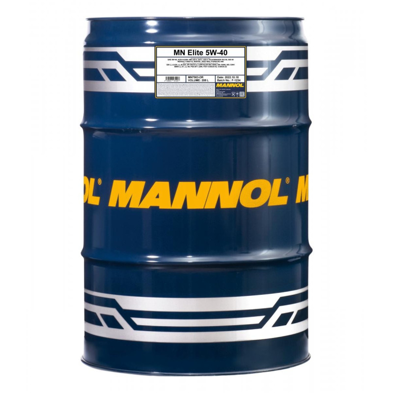 MANNOL 7903 Elite 5W-40 208L