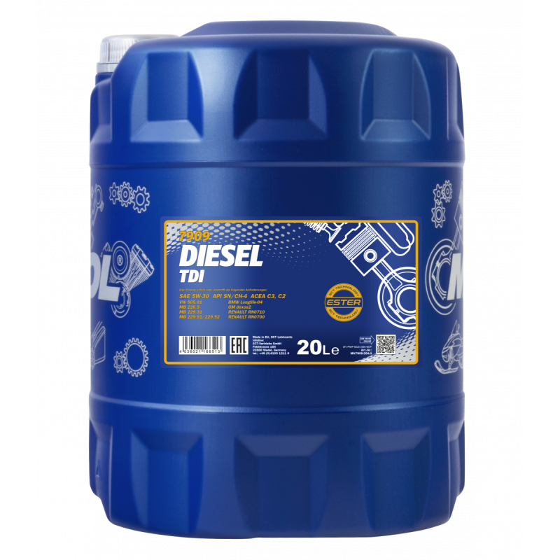 MANNOL 7909 Diesel TDI 5W-30 20L