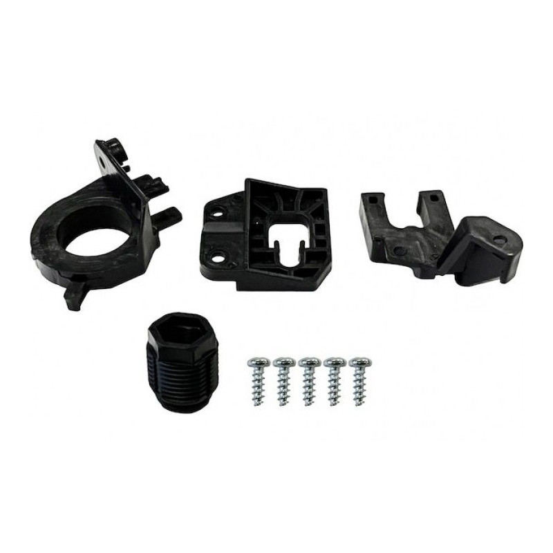 AUDI A4 2015.05-* KIT REPARAÇÃO FAROL ESQUERDO (3PCS - SUPORTES)