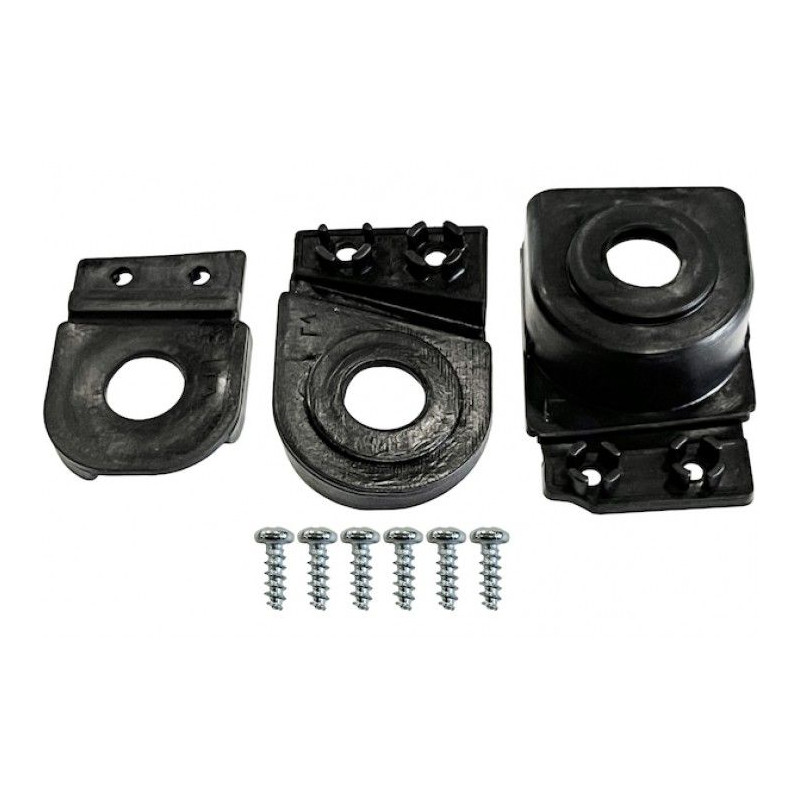 AUDI A6 2004.04-* KIT REPARAÇÃO FAROL DIREITO (3PCS - SUPORTES)