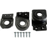 AUDI A6 2004.04-* KIT REPARAÇÃO FAROL DIREITO (3PCS - SUPORTES)