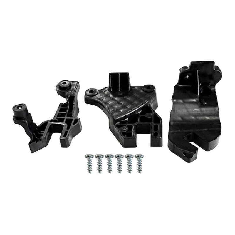 AUDI A6 2011.05-* KIT REPARAÇÃO FAROL DIREITO (3PCS - SUPORTES)