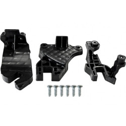 AUDI A6 2011.05-* KIT REPARAÇÃO FAROL ESQUERDO (3PCS - SUPORTES)
