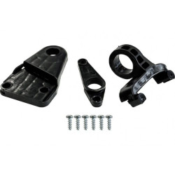 SKODA OCTAVIA III 2013.01-* KIT REPARAÇÃO FAROL DIREITO (3PCS - SUPORTES)