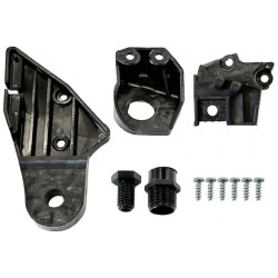 MERCEDES C W204 2011.03-* KIT REPARAÇÃO FAROL ESQUERDO (3PCS - SUPORTES)