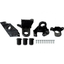 VW PASSAT B7 2010.08-* KIT REPARAÇÃO FAROL ESQUERDO (4PCS - SUPORTES)