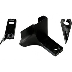 FORD TRANSIT CUSTOM 2013.01-* KIT REPARAÇÃO FAROL ESQUERDO (3PC - SUPORTES)
