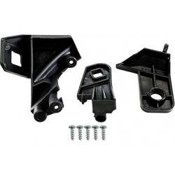FIAT DOBLO 2010.02-* KIT REPARAÇÃO FAROL ESQUERDO (3PC - SUPORTES)