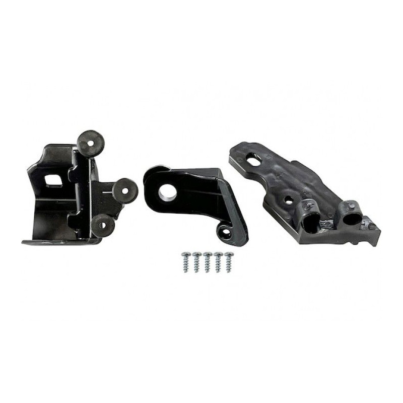 FIAT DOBLO 2015.01-* KIT REPARAÇÃO FAROL ESQUERDO (3PC - SUPORTES)