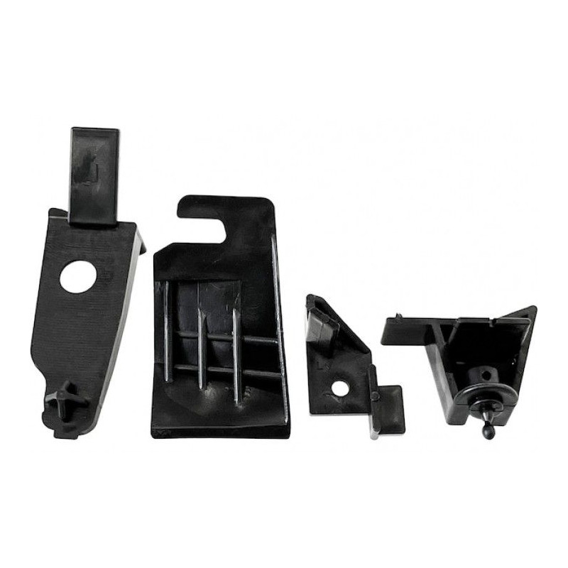 FORD TRANSIT COURIER 2014.02-* KIT REPARAÇÃO FAROL ESQUERDO (4PC - SUPORTES)