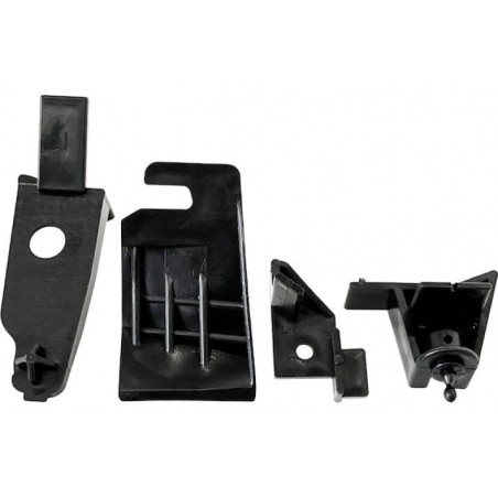 FORD TRANSIT COURIER 2014.02-* KIT REPARAÇÃO FAROL ESQUERDO (4PC - SUPORTES)