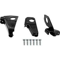 VW GOLF VI 2008.10-* KIT REPARAÇÃO FAROL DIREITO (3PCS - SUPORTES)