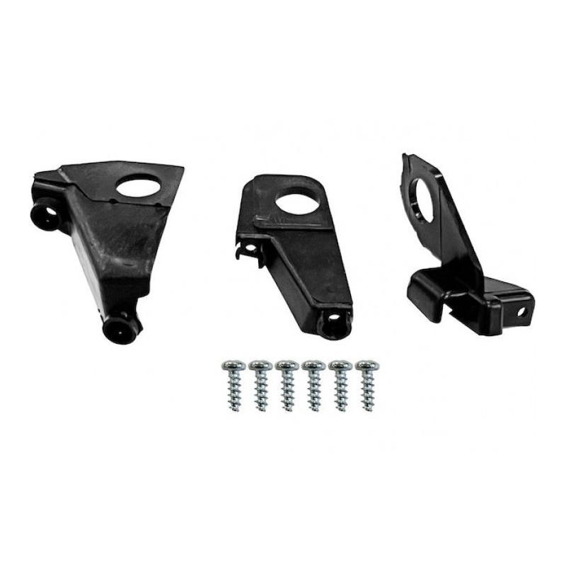 VW GOLF VI 2008.10-* KIT REPARAÇÃO FAROL DIREITO (3PCS - SUPORTES)