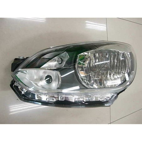 VW UP 12-* FAROL ESQUERDO ELÉCTRICO INTERIOR/INFERIOR CINZA (H4)