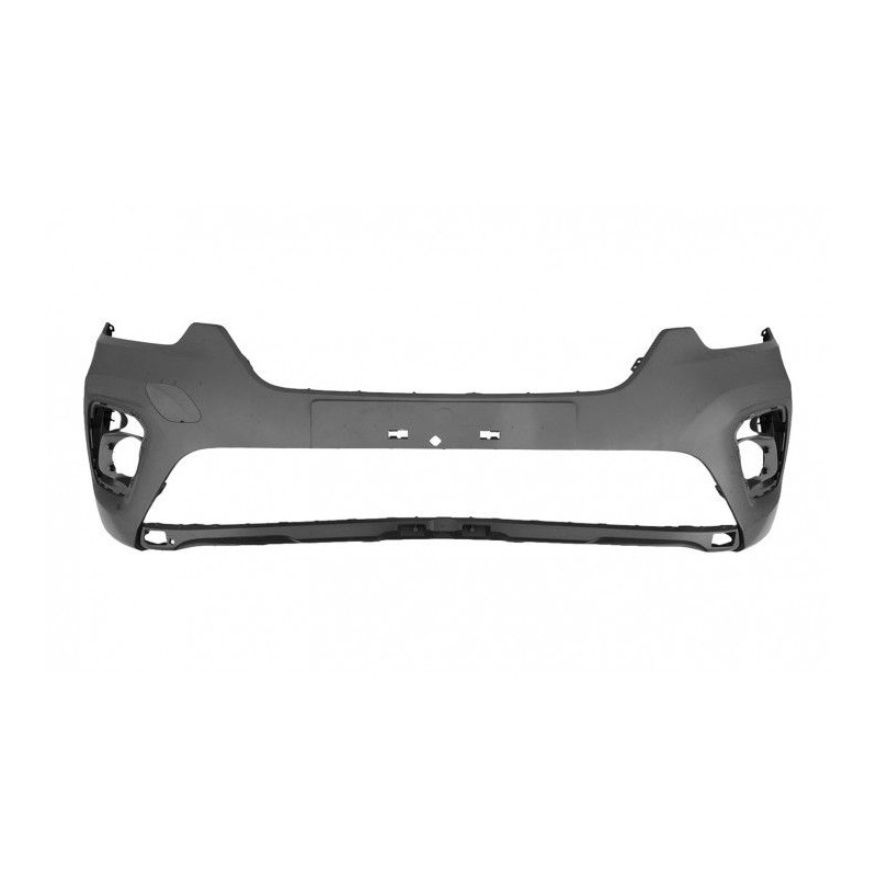 RENAULT KANGOO 2021.06-* PARA-CHOQUES FRENTE PARA PINTAR COM 2 FURO SENSOR COM TAMPA REBOQUE