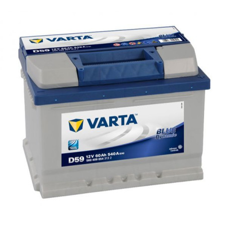 BLUE DYNAMIC 12V 60AH 540AF 242X175X175 14 +D D59
