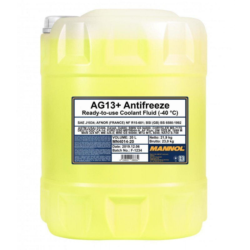 Anticongelante AG13+ Advanced