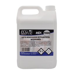 ECOTEC – LÍQUIDO RENOVADOR DE PLÁSTICOS DE INTERIOR 5LT