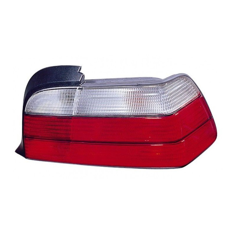 BMW E36 91-* FAROLIM TRÁS DIREITO (BRANCO/VERMELHO 2 PORTAS)