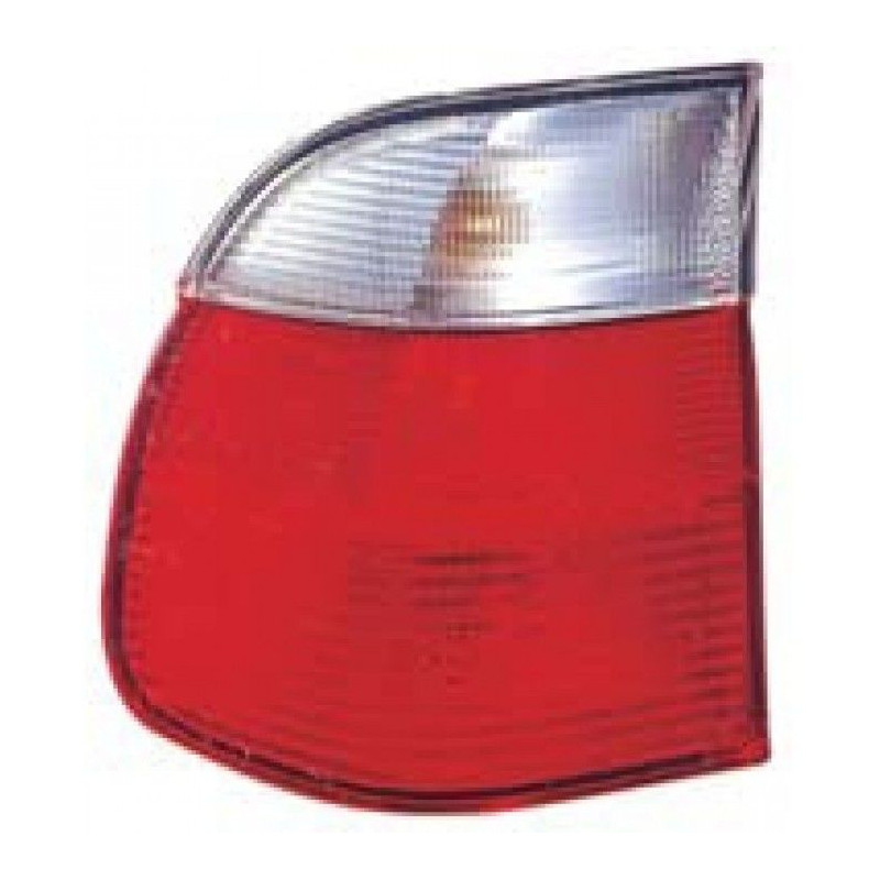 BMW E39 95-* FAROLIM TRÁS ESQUERDO (CANTO BRANCO/VERMELHO SW)