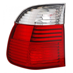 BMW E39 2000.10-* FAROLIM TRÁS ESQUERDO CANTO BRANCO/VERMELHO (SW)