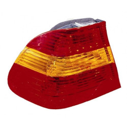 BMW E46 01-* FAROLIM TRÁS ESQUERDO (CANTO AMARELO 4 PORTAS)