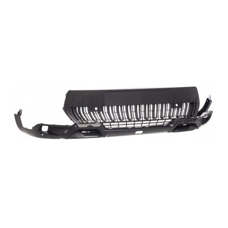 CITROEN C3 AIRCROSS 2021.06-* PARA-CHOQUES FRENTE INFERIOR PRETO COM 2 FUROS SENSOR