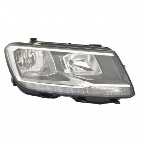 VW TIGUAN 16-* FAROL DIREITO ELÉCTRICO COM MOTOR (H7/PY21W/LED)