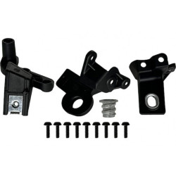 FIAT PANDA 2012.02-* KIT REPARAÇÃO FAROL ESQUERDO (3 PEÇAS - SUPORTES)