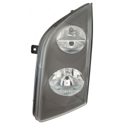 VW CRAFTER 2013.01-* FAROL ESQUERDO ELÉCTRICO INTERIOR NEGRO (H7*2/PY21W/W21/5W)