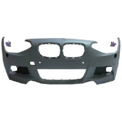 BMW S/1 F20/F21 12-* PARA-CHOQUES FRENTE COM 4 FUROS SENSOR COM FURO LAVA FARÓIS (MODELO PACK M)