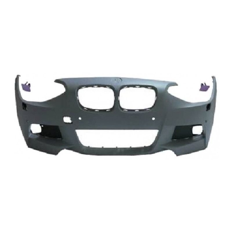 BMW S/1 F20/F21 12-* PARA-CHOQUES FRENTE COM 4 FUROS SENSOR COM FURO LAVA FARÓIS (MODELO PACK M)