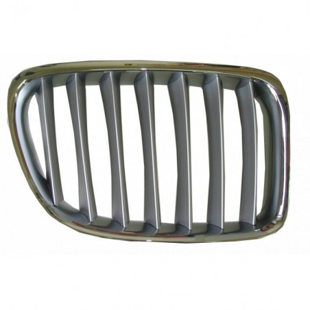 BMW X1 09-* GRELHA DIREITA (CROMADO/CINZA)