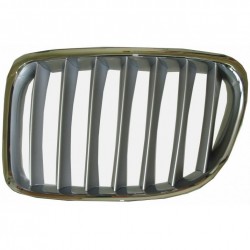 BMW X1 09-* GRELHA ESQUERDA (CROMADO/CINZA)