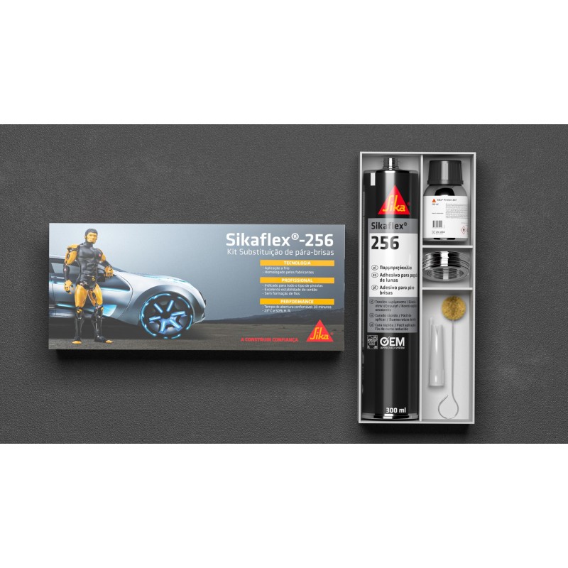 KIT COLAGEM PARA BRISAS SIKAFLEX 256
