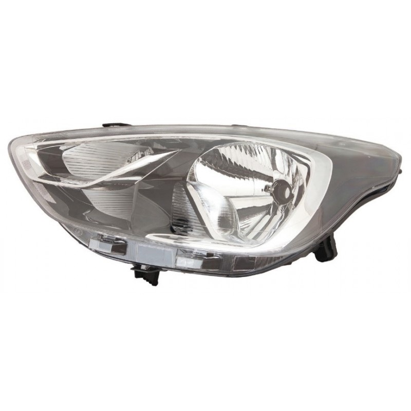 FORD KA+ 2016.06-* FAROL ESQUERDO ELÉCTRICO/MANUAL (H4/PY21W/W5W)